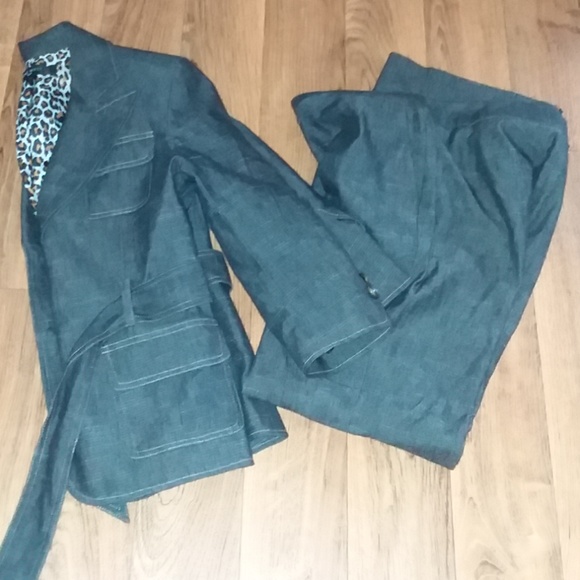 Nine West 2 Piece Black Suit - Picture 2 of 8